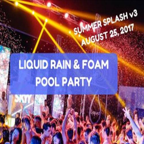 Liquid Rain & FOAM Pool Party - Summer Splash v3