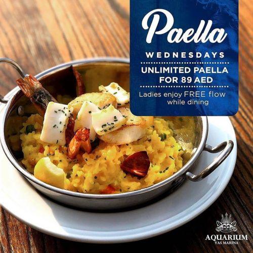 Unlimited Paella & Ladies Night ✮ AED 89!