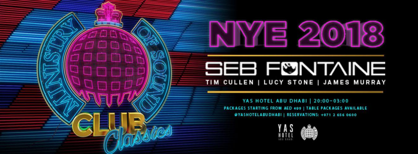 Ministry of Sound Club Classics NYE 2018 at Yas Hotel Abu Dhabi