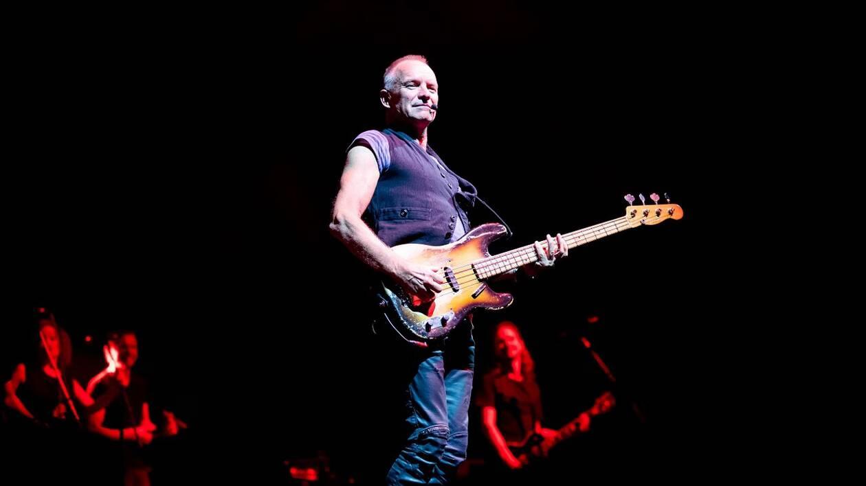 Sting Performing in Abu Dhabi in February 2024