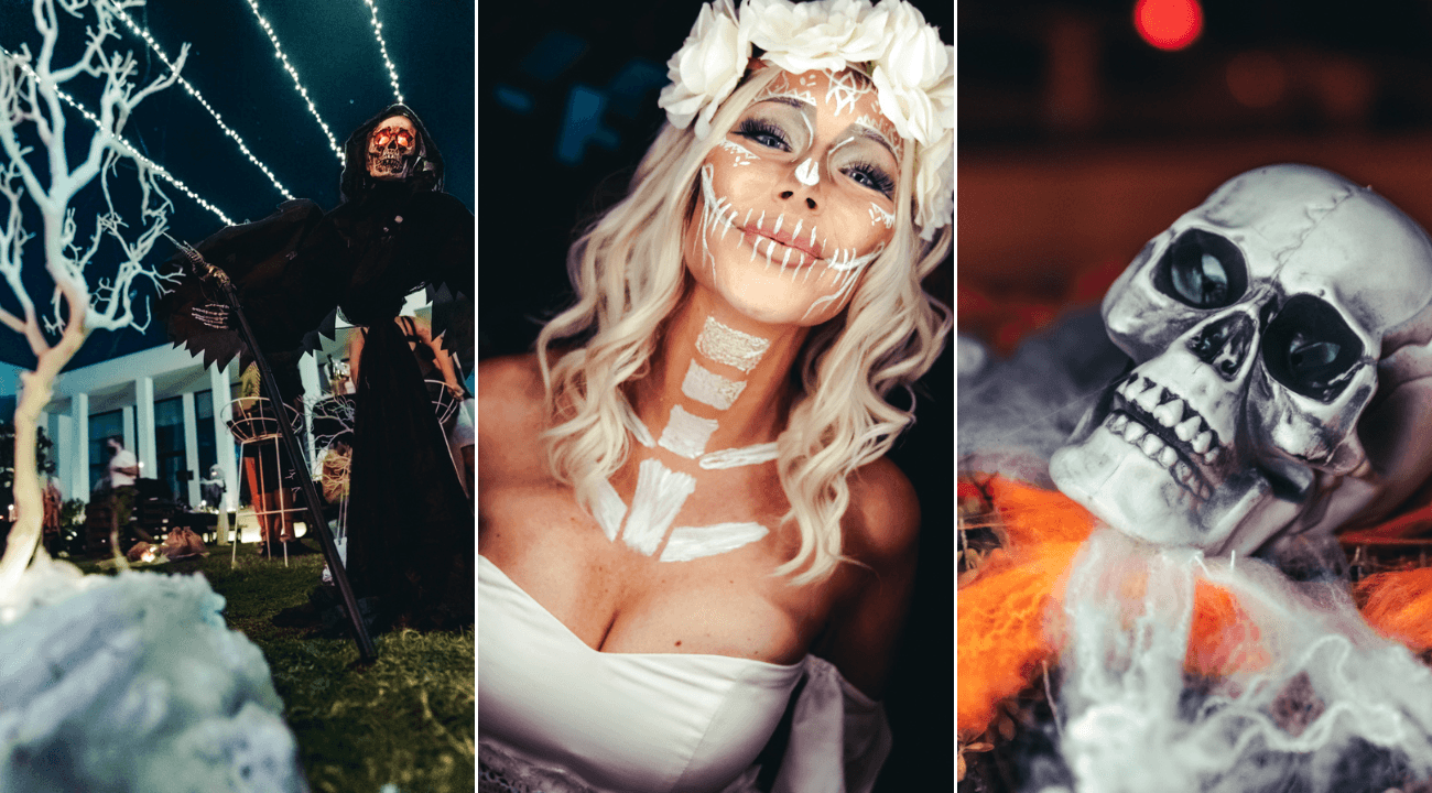 THE ZOMBIE HAUNTED EVENING SUPPER CLUB AT SAADIYAT BEACH CLUB IS NOT TO BE MISSED!