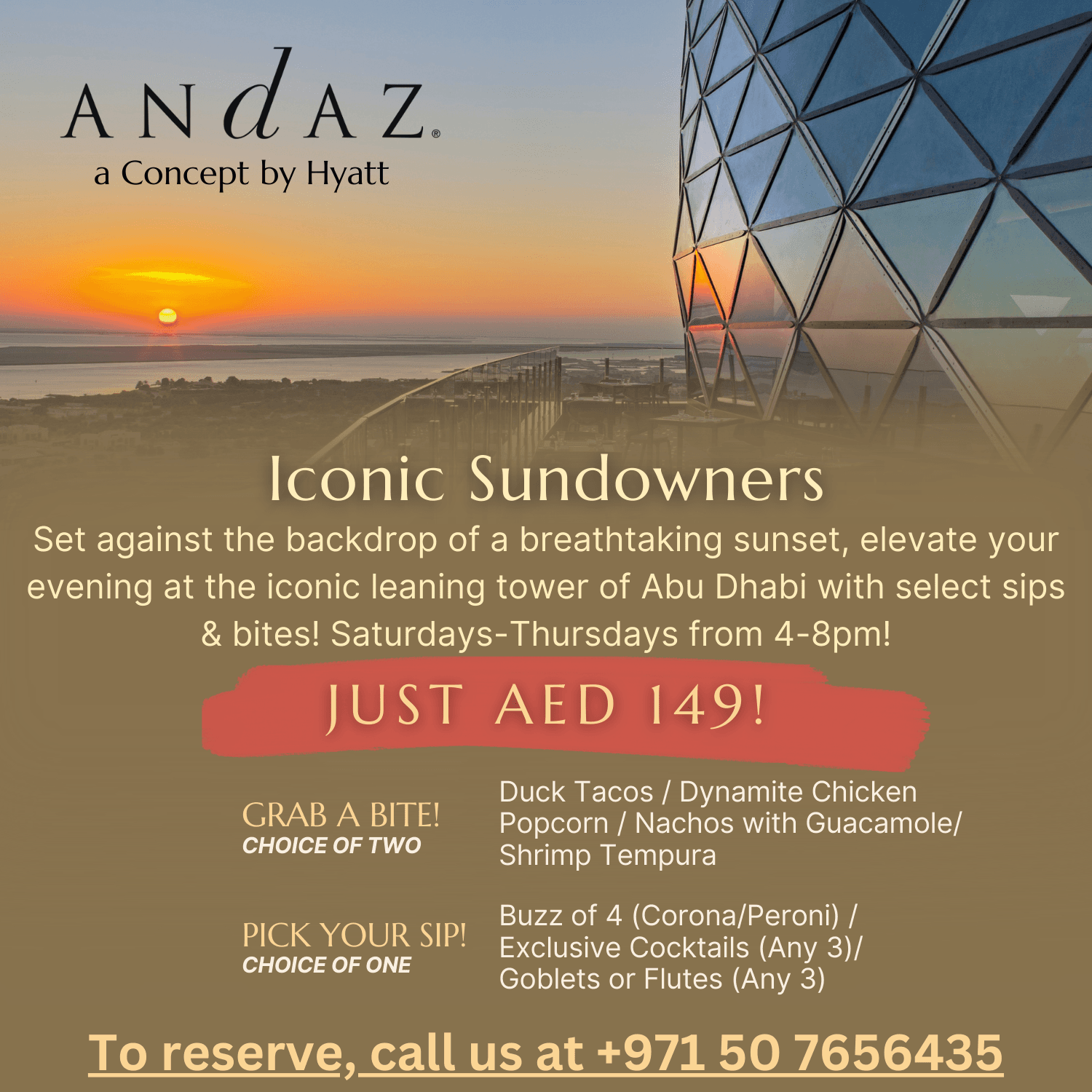 Iconic Sundowner