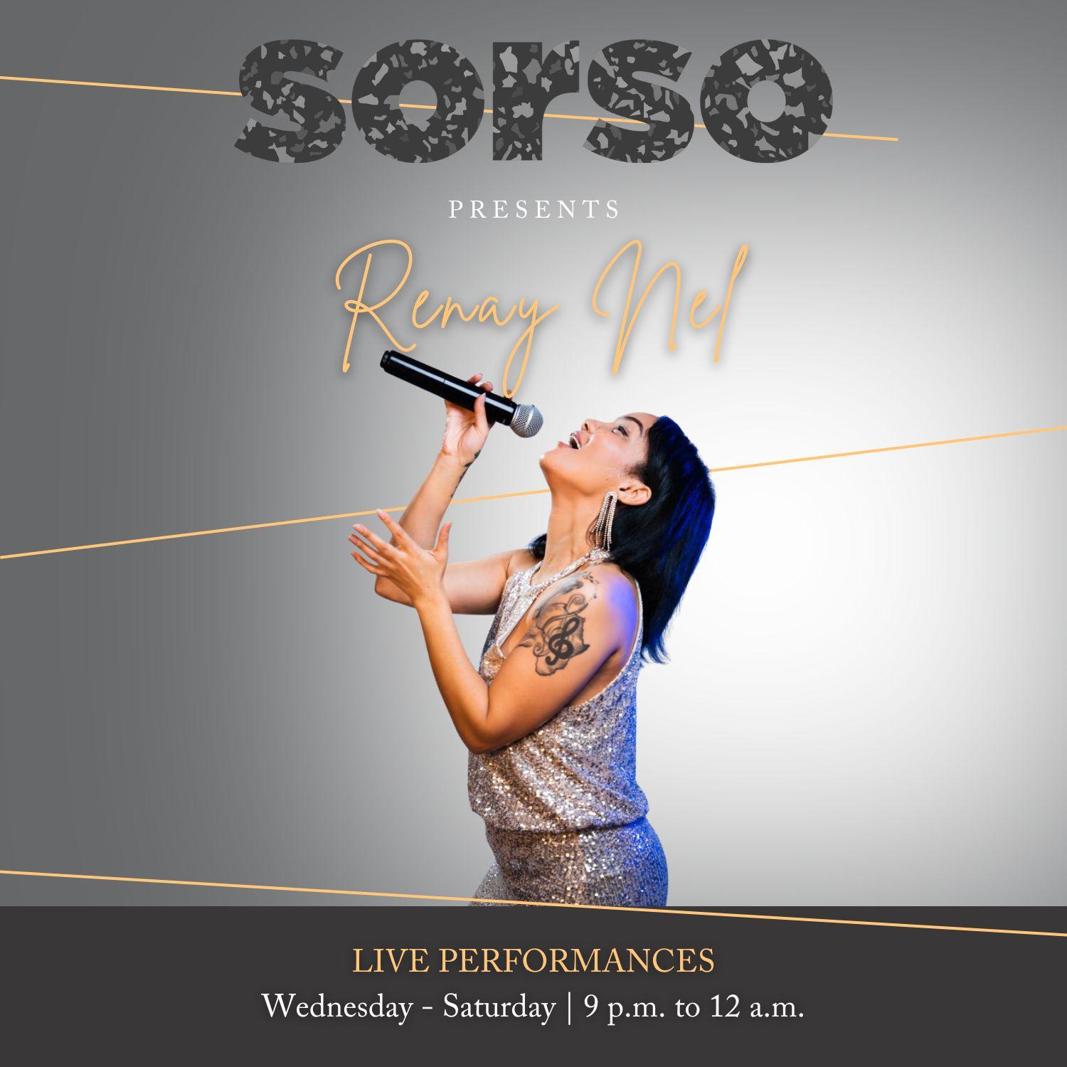 SORSO INTRODUCES RENAY NEL
