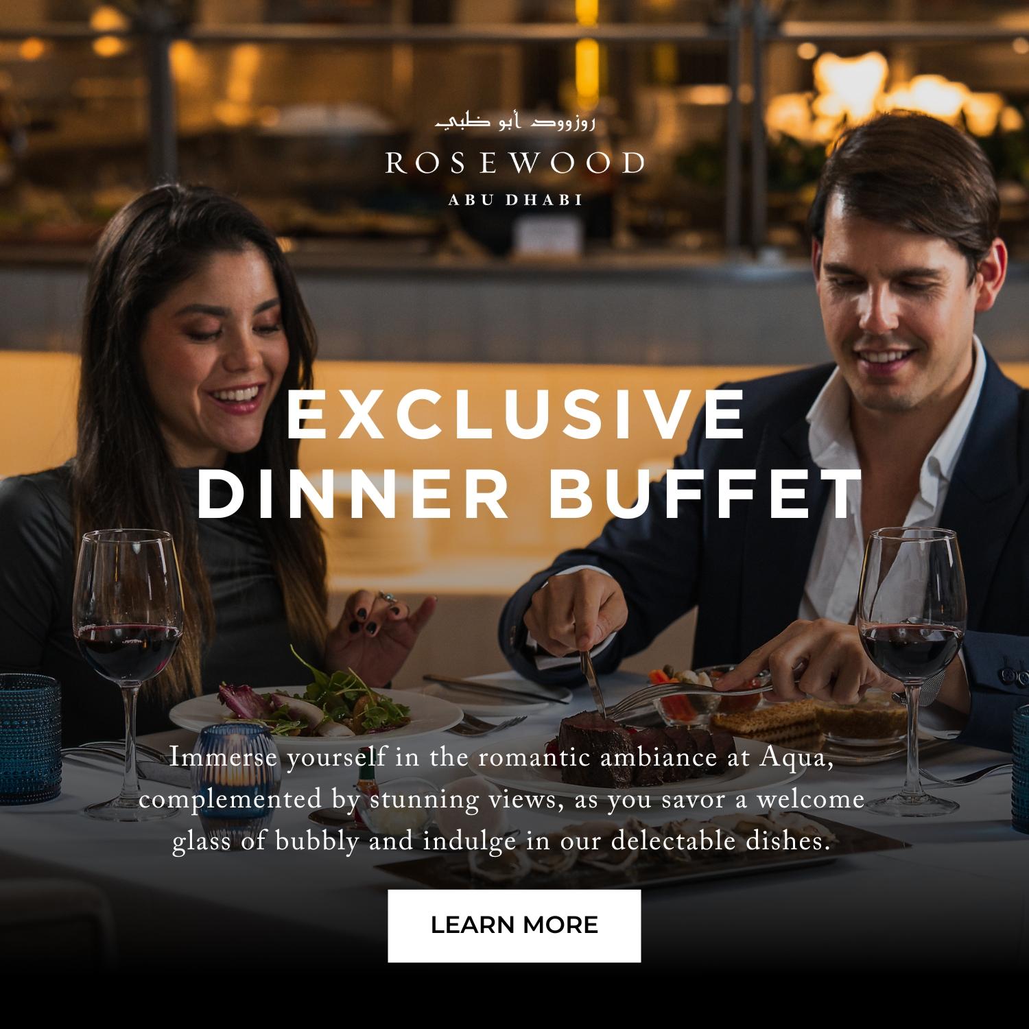 Exclusive Dinner Buffet
