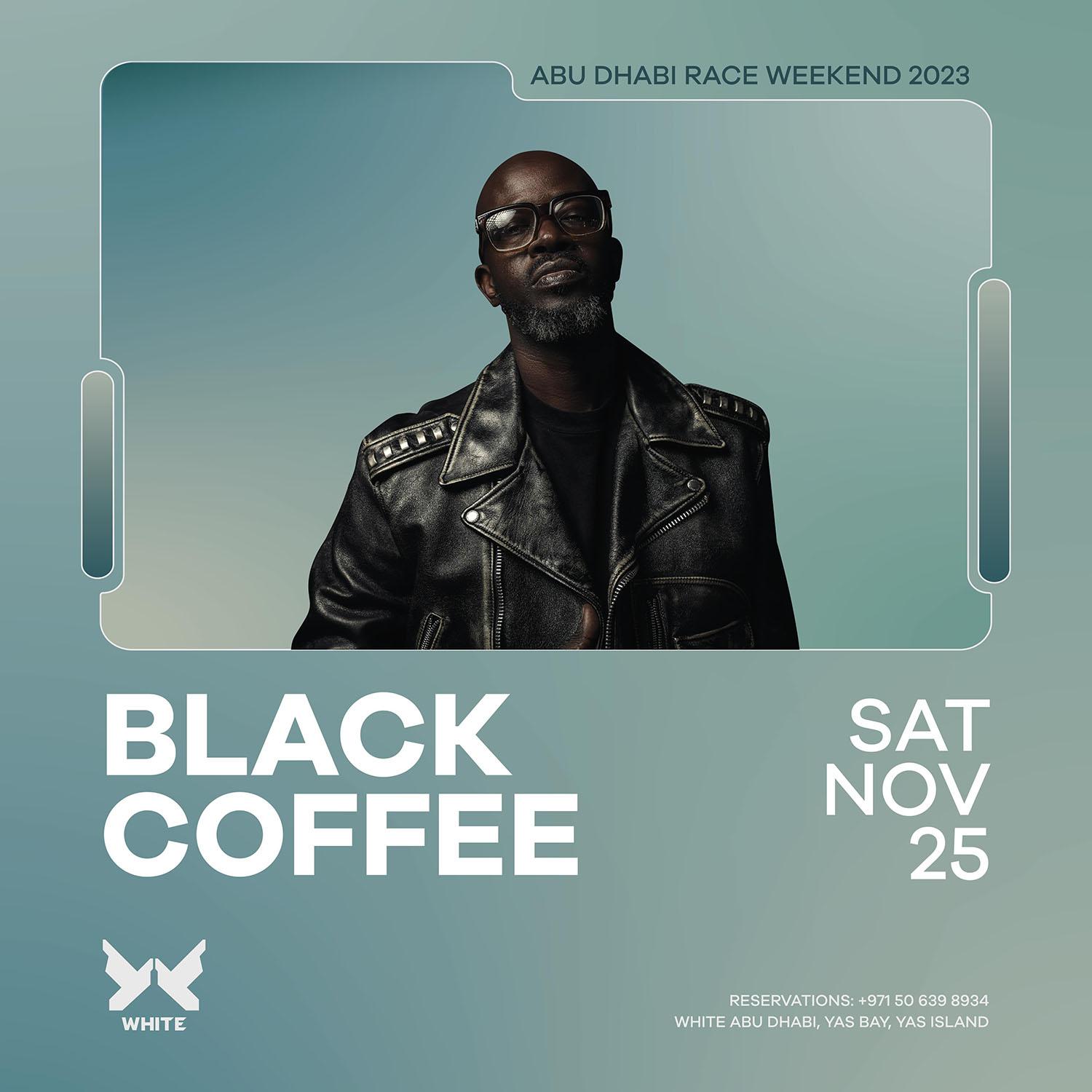  Black Coffee  Live - Race Weekend