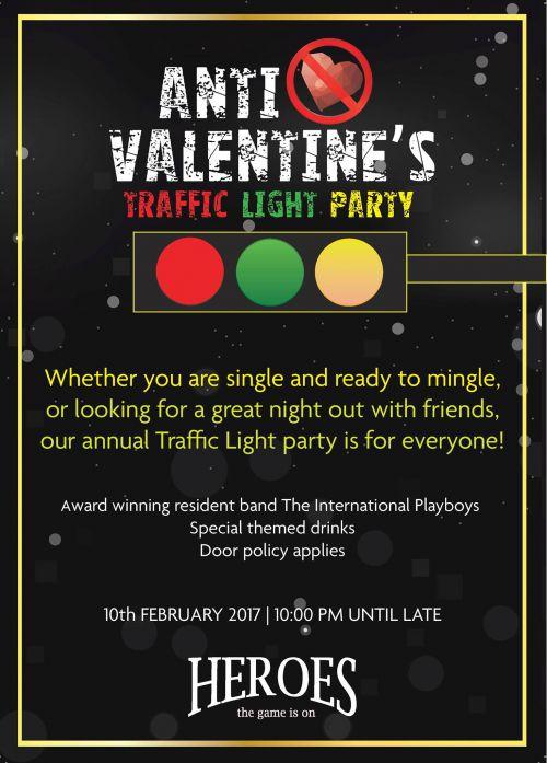 Anti Valentine’s Traffic Light Party