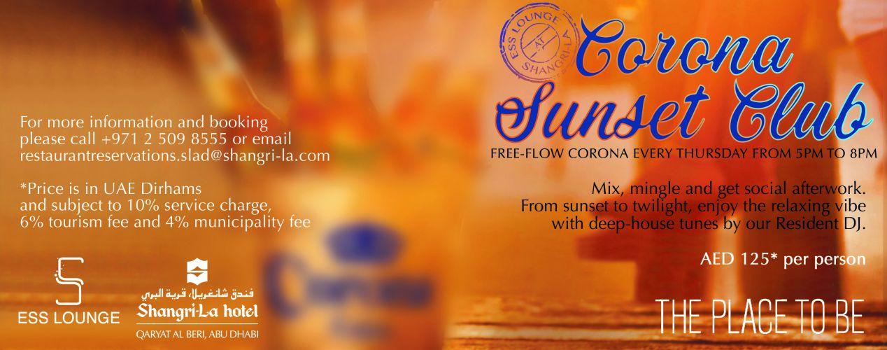 Corona Sunset Club @ ESS Lounge