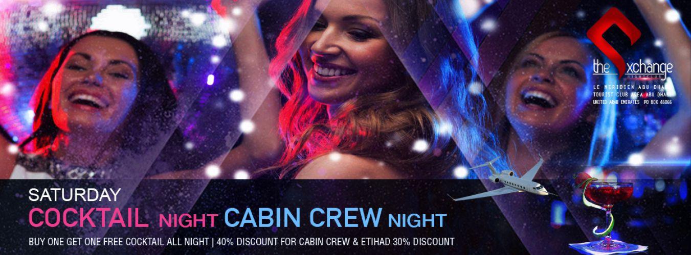 Cocktail & Cabin Crew Night @ The Exchange