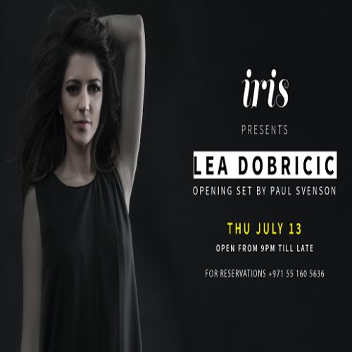 Iris Yas Presents Lea Dobricic on Thursday, July 13