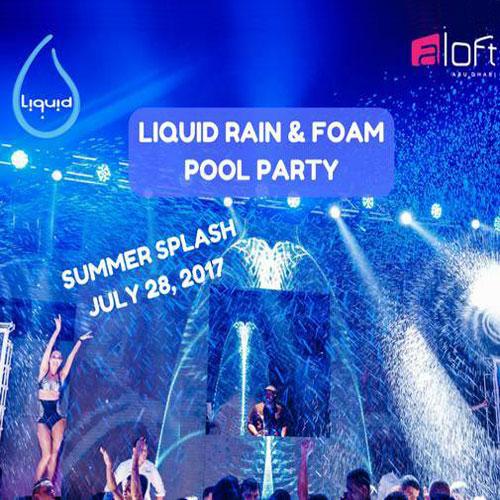 Liquid Rain & FOAM Pool Party - Summer Splash v1