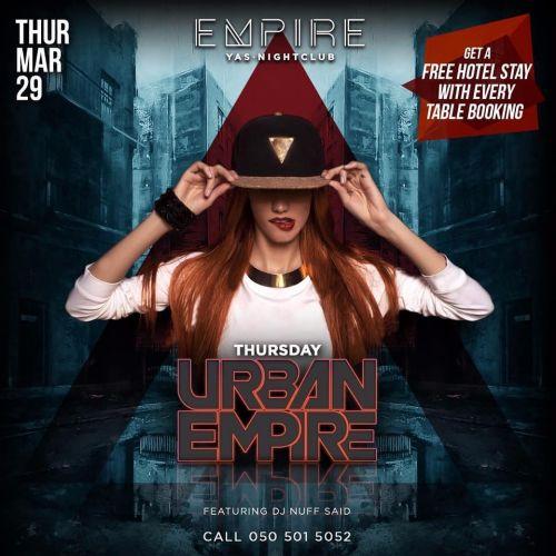Urban Empire | HipHop, RnB | Free Hotel Room
