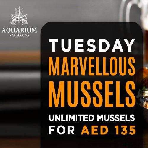Marvelous Mussels ✮ AllYouCanEat AED 135!
