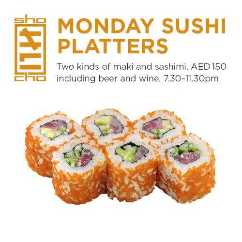 Mondays Sushi Platters