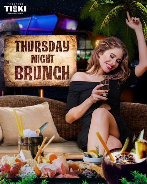 Night Thursday Brunch ✮ unlimited flow & tapas ✮ AED 275