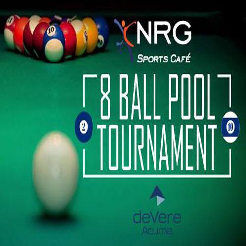 Weekly 8 Ball Pool Tournament every Monday