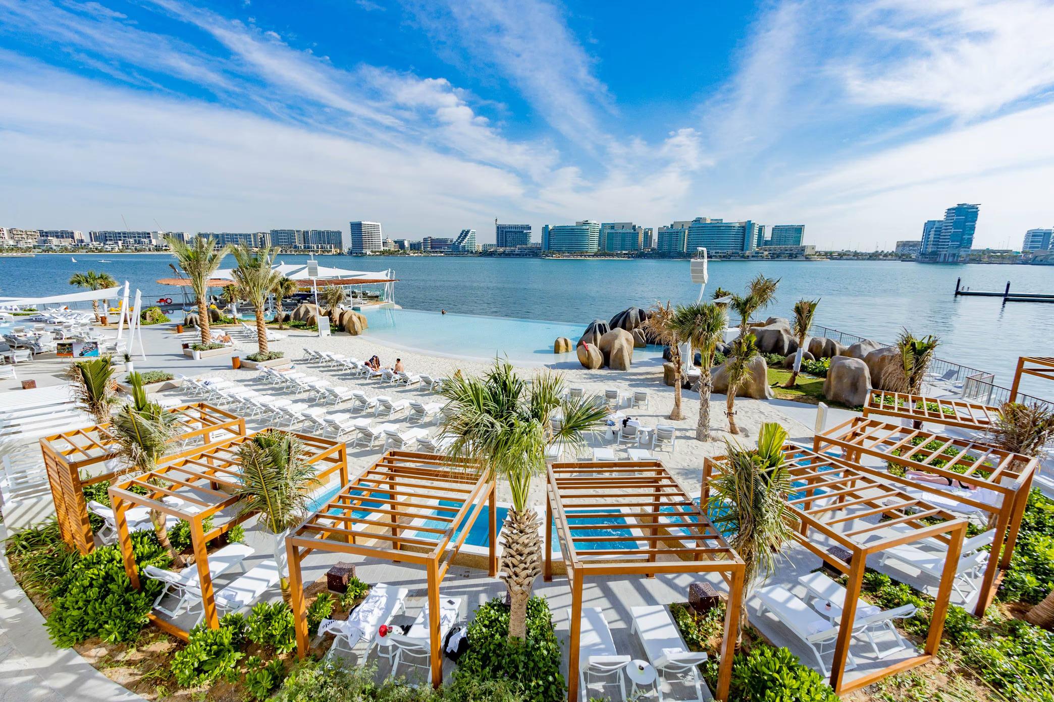 PRE-PARTY FOR 3 NIGHTS IN A ROW FOR THE WORLD BOXING CHAMPIONSHIP (WBA) AT CAFÉ DEL MAR ABU DHABI