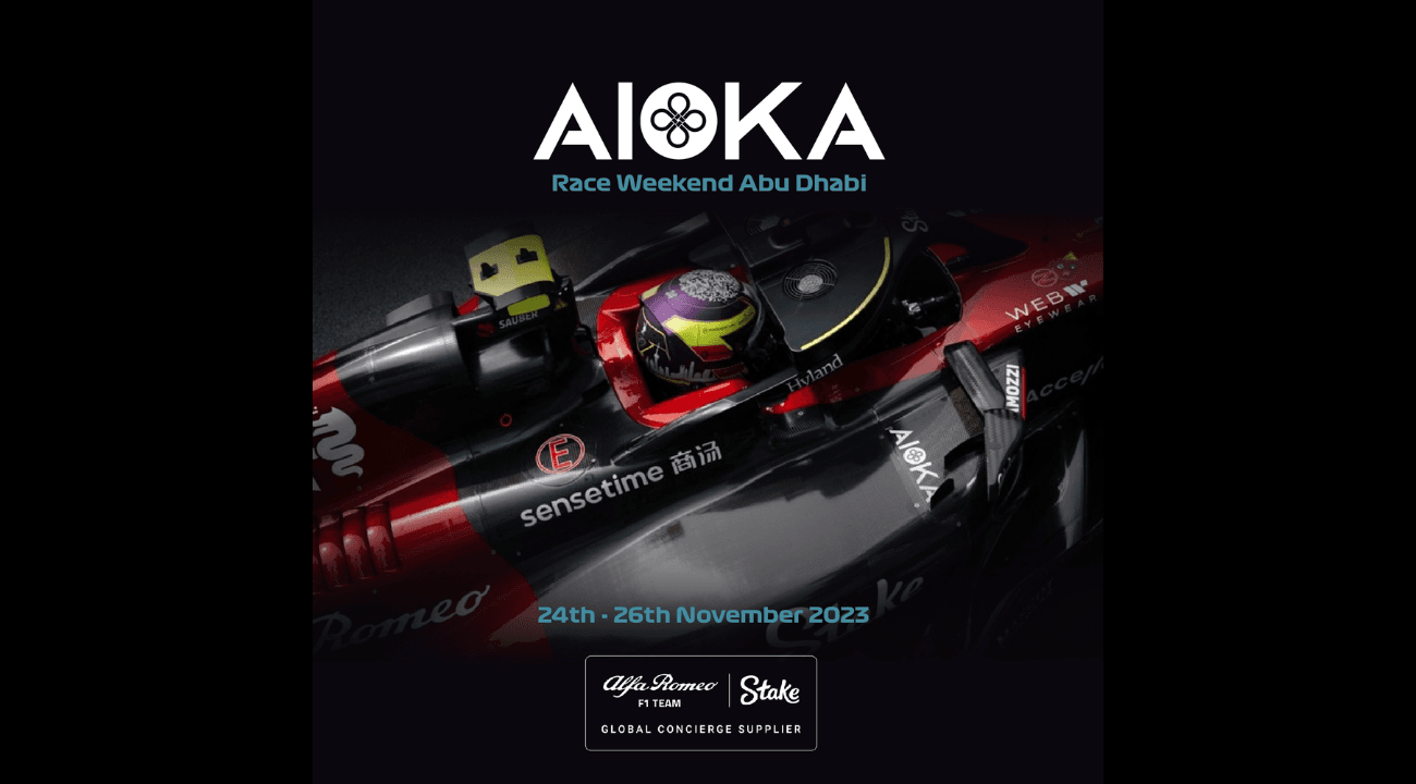 AIOKA race weekend returns to Abu Dhabi for an unforgettable F1 extravaganza