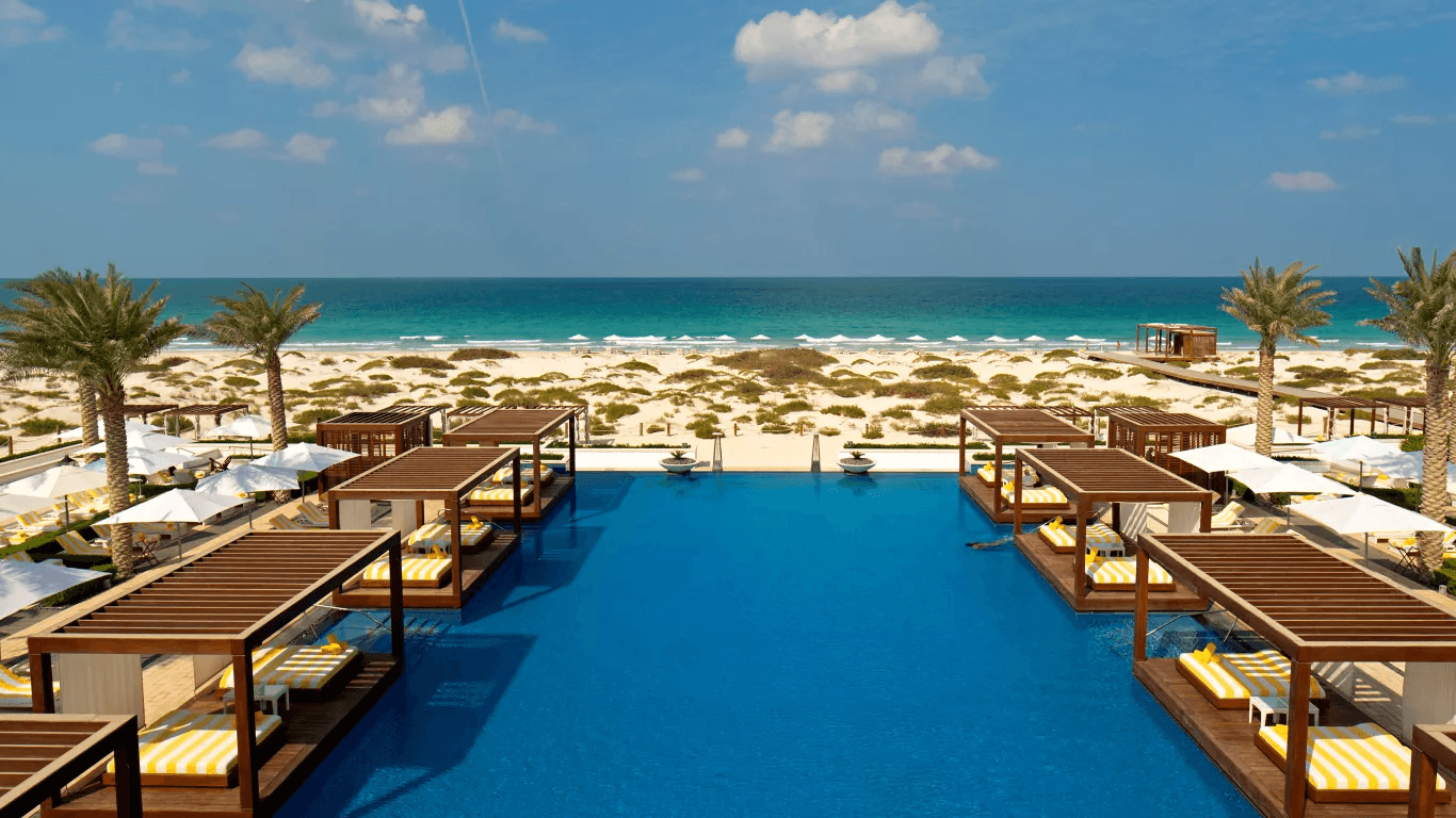 The best instagrammable beach clubs in Abu Dhabi 