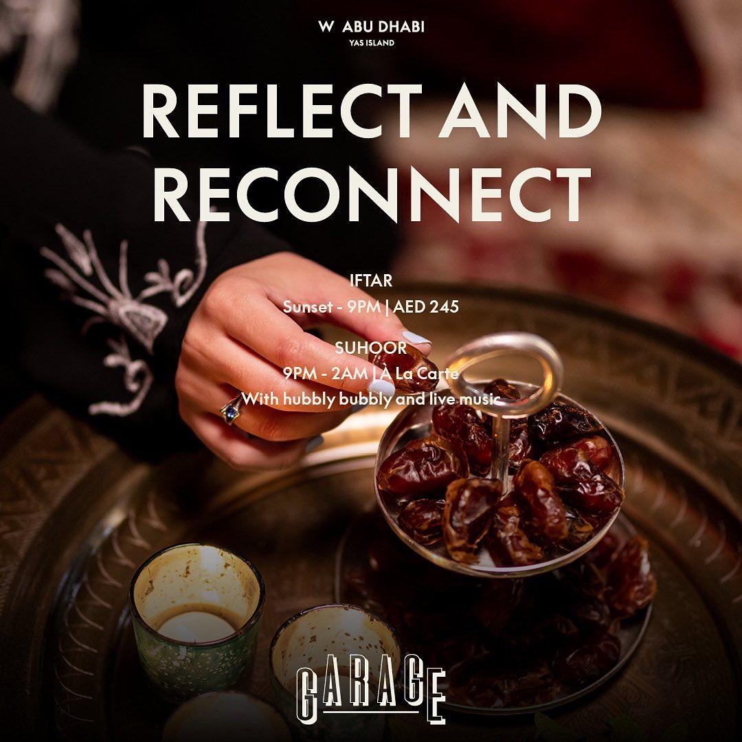 REFLECT & RECONNECT AT W ABU DHABI 