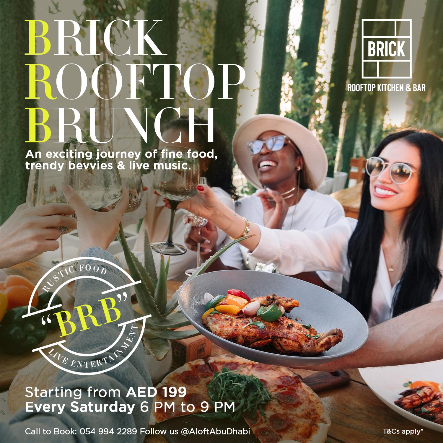 Brick Rooftop Brunch