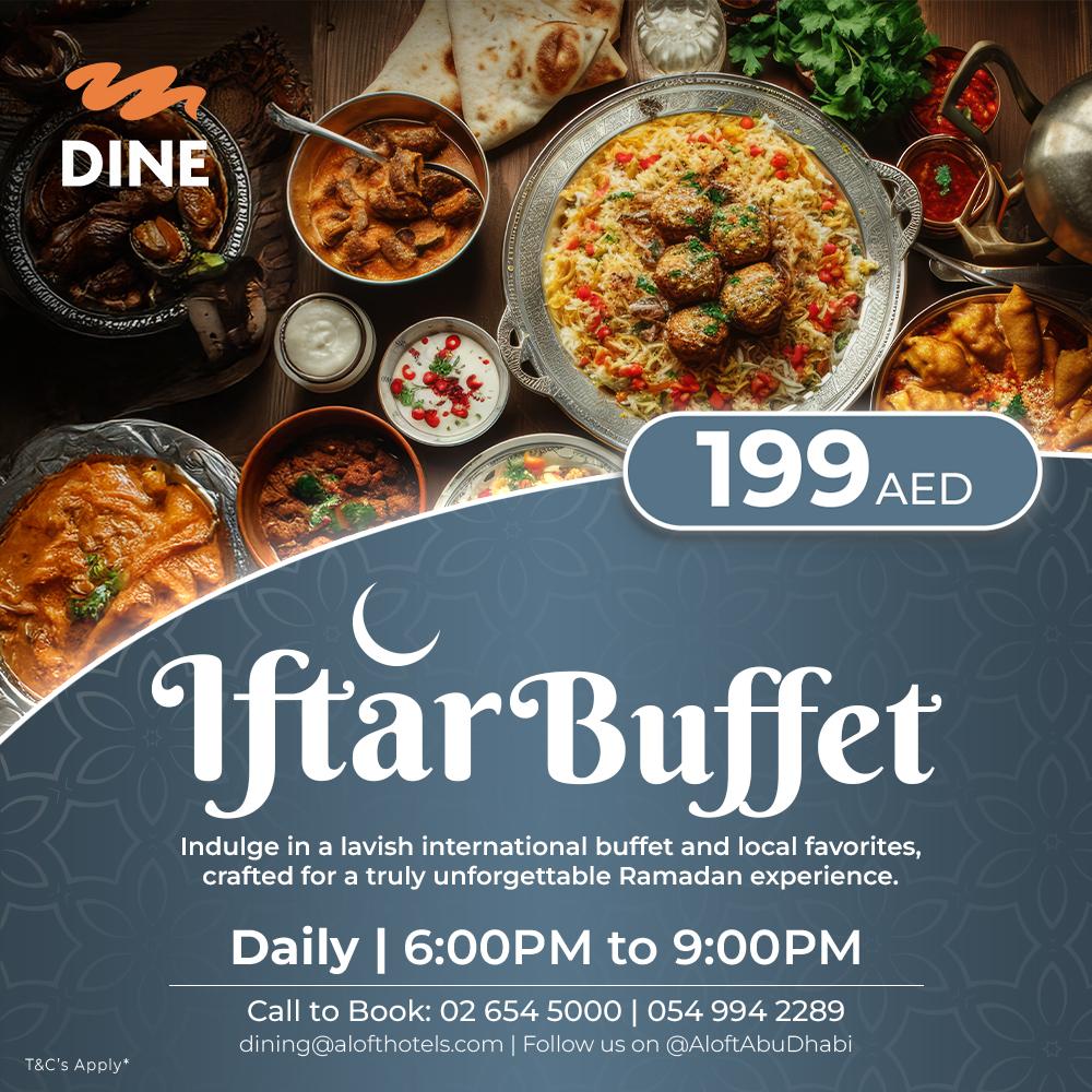 Ramadan Iftar Buffet at Dine Restaurant