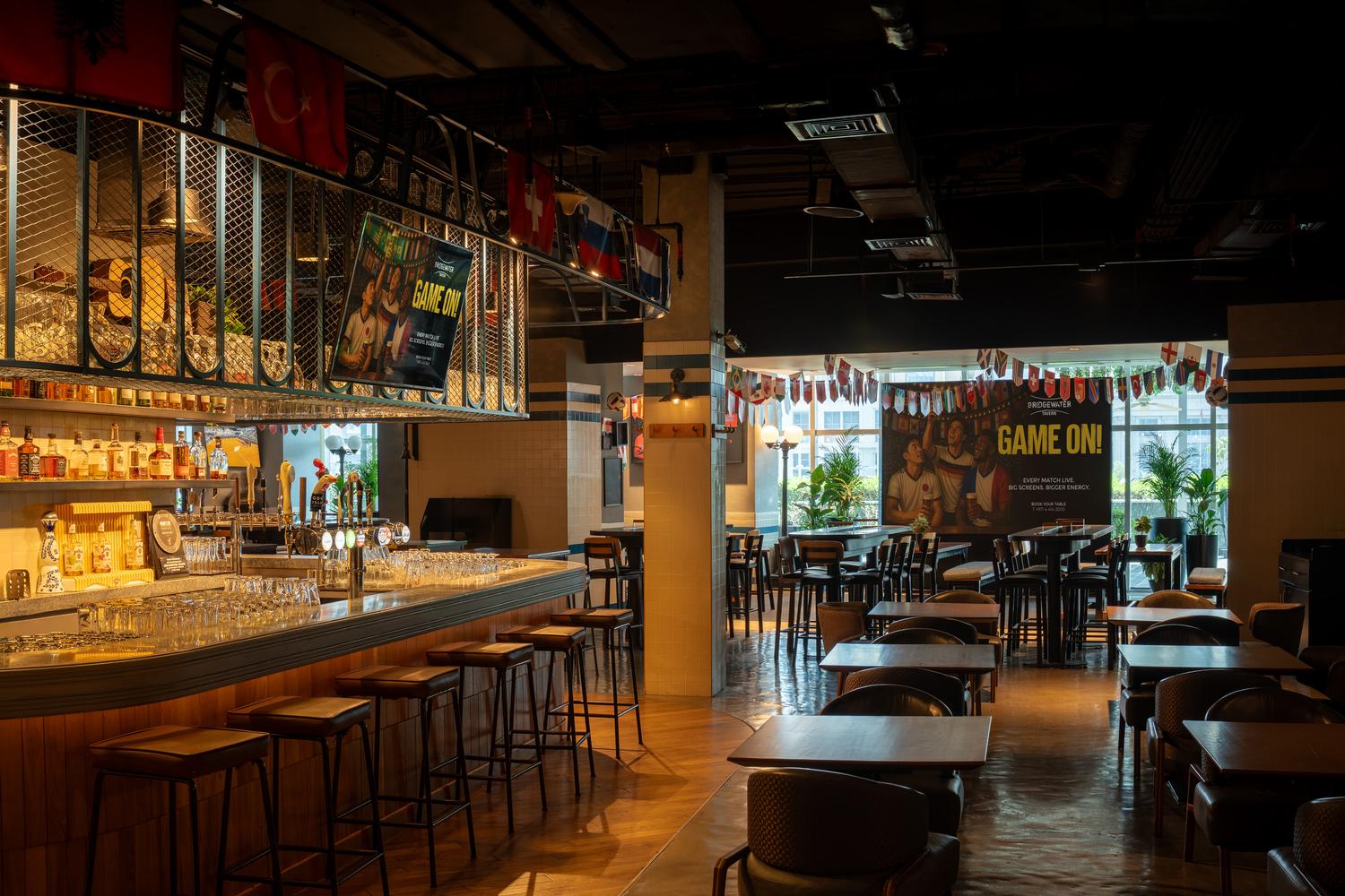 FIFA Matchday Atmosphere, Big Screens and Staycation Deals await at Bridgewater Tavern Dubai