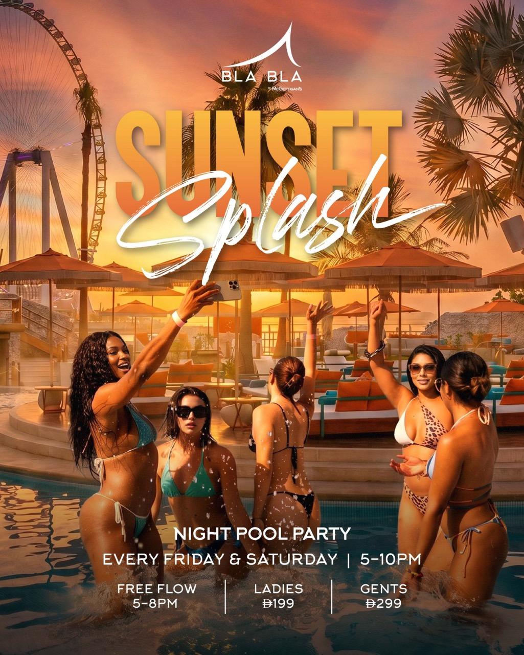 Sunset Splash